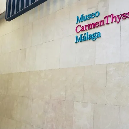 Thyssen - Acogedor&moderno Junto Al Museo Carmen Thyssen Apartamento Málaga